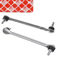 2x febi Koppelstange Stabistange f&uuml;r MERCEDES W204 S204 C204 C207 X204 4-matic vorne