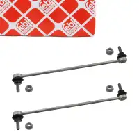 2x febi 22589 PROKIT Koppelstange f&uuml;r SMART City-Coupe Fortwo 450 Forfour Roadster vorne