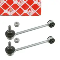 2x febi 26078 Koppelstange Pendelst&uuml;tze f&uuml;r BMW 1er E81 E82 E87 E88 3er E90 E91 E92 hinten
