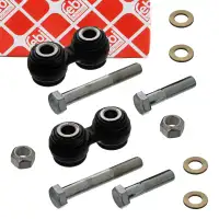 2x febi 26766 PROKIT Koppelstange Pendelst&uuml;tze f&uuml;r BMW 5er E28 E34 6er E24 7er E23 hinten