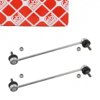 2x febi 27414 PROKIT Koppelstange f&uuml;r ALFA ROMEO Mito FIAT 500L Punto OPEL Corsa D vorne