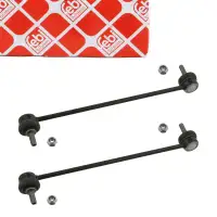 2x febi 27433 PROKIT Koppelstange f&uuml;r FIAT PANDA 169 1.1-1.4/1.3D Multijet vorne