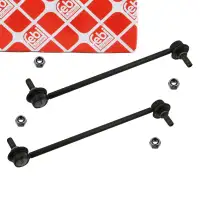 2x febi 42389 PROKIT Koppelstange f&uuml;r FORD B-Max Ecosport Fiesta 6 7 MAZDA 2 vorne/hinten