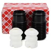 febi Staubschutz + Anschlagpuffer Satz f&uuml;r AUDI VW POLO SEAT IBIZA 3 SKODA BMW FIAT vorne