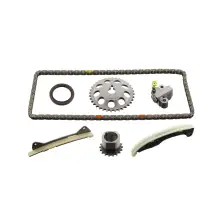 febi 101160 Steuerkettensatz f&uuml;r TOYOTA Aygo Yaris CITROEN C1 PEUGEOT DAIHATSU Sirion 1.0