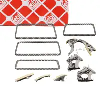 febi 101882 Steuerkettensatz Steuerkette f&uuml;r AUDI A5 S5 A6 S6 RS6 A8 Q7 R8 VW Touareg 4.2
