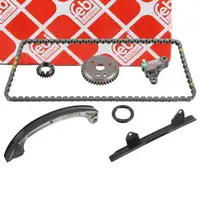 febi 108827 Steuerkettensatz Steuerkette Zahnkette f&uuml;r TOYOTA Yaris P1 P9 1.3 87 PS