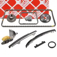 febi 109356 Steuerkettensatz Zahnkette f&uuml;r NISSAN X-Trail T30 2.5 4x4 165 PS bis 07.2006