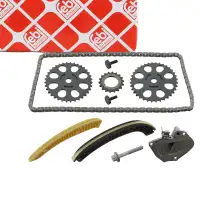 febi 30607 Steuerkettensatz Steuerkette f&uuml;r VW Polo 9N SEAT Ibiza 3 4 SKODA Fabia 1 2 1.2