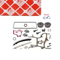 febi Steuerkettensatz f&uuml;r OPEL Astra J Adam Corsa D E Insignia A Mokka Zafira C 1.2 1.4