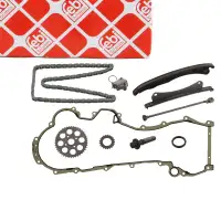 febi 49722 Steuerkettensatz für OPEL Astra H J Corsa C D Combo FIAT Doblo Punto Panda 1.3D