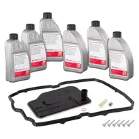 febi 171750 Automatikgetriebe Reparatursatz + 6L Getriebe&ouml;l f&uuml;r MERCEDES 7-Gang 722.9