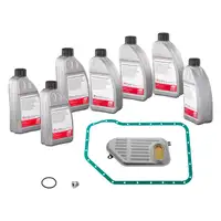 febi 171774 Automatikgetriebe Rep.Satz + 7L Getriebe&ouml;l f&uuml;r AUDI VW 5-Gang 01V 5HP19FL/FLA