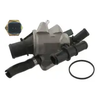 febi 36980 Thermostat + Geh&auml;use + Sensor f&uuml;r FIAT Punto 188_ 1.9 JTD 80/86 PS