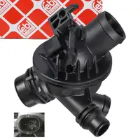 febi 173402 Thermostat mit Geh&auml;use f&uuml;r BMW 6er F12 F13 F06 640i 7er 740i/li 11538671514