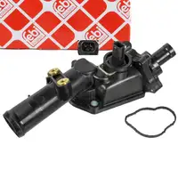 febi 173562 Thermostat with housing for RENAULT Kadjar Megane 4 1.5 dCi 110 90 110602770R