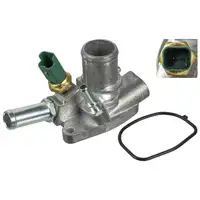 febi 174395 Thermostat f&uuml;r OPEL Combo FIAT Doblo Linea Bravo ALFA Mito LANCIA Delta 3 1.4