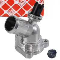 febi 174949 Thermostat + Geh&auml;use + Dichtung f&uuml;r CHEVROLET Spark 1.2 Baujahr 03.10 96988257