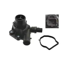 febi 100228 Thermostat f&uuml;r VOLVO S60 2 S802 V60 1 V70 3 XC 60 1 XC70 2 XC 1 3.2 30774489