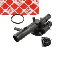 febi Thermostat for RENAULT Clio 2, Logan 1, Thalia 2, DACIA Duster 1.5 dCi 8200954288