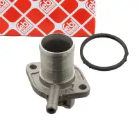 febi 104909 Thermostat + Housing for RENAULT Clio 1, Kangoo, Twingo 1, C06 1.2 7700868980