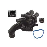 febi 107987 Thermostat K&uuml;hlmittel f&uuml;r CITROEN C3 C4 DS3 207 3008 5008 1.4 1.6 9810916880
