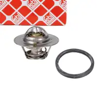 febi 22447 Thermostat + Dichtung 88&deg;C f&uuml;r VOLVO S40 V40 MITSUBISHI Carisma Space Star 1.9D