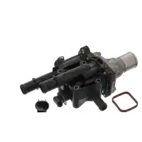 febi 49187 Thermostat + Geh&auml;use f&uuml;r OPEL Astra H Corsa D E Insignia A Meriva A 1.6 6338048