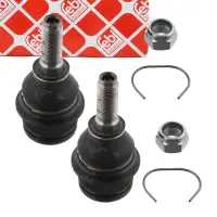 2x febi 10577 Upper control arm for VW Transporter 1.8&ndash;2.8 (front upper) 701407187B