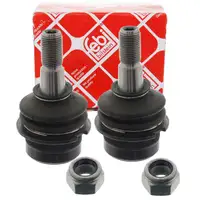 2x febi Traggelenk F&uuml;hrungsgelenk f&uuml;r VW Transporter Bulli T1 T2 1.6-2.0 vorne oben unten
