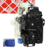 febi T&uuml;rschloss Beifahrerseite f&uuml;r VW Polo 4 SKODA Fabia 1 SEAT Ibiza 3 6L1 hinten rechts