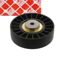 febi 04131 Umlenkrolle Keilrippenriemen f&uuml;r AUDI 100 C4 80 B4 2.6 2.8 Coupe 2.8 078903341J