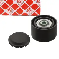 febi 104191 Umlenkrolle Keilrippenriemen f&uuml;r BMW 5er F10 F11 523i-530i 7er 730i X3F25 28i