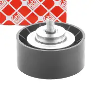 febi Umlenkrolle Keilrippenriemen f&uuml;r FIAT Stilo Punto 1.9D ALFA 147 156 2.5 3.2 2.5-3.2