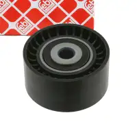 febi Umlenkrolle Keilrippenriemen f&uuml;r FORD C-Max Fiesta 5 6 Focus 2 1.4/1.6 TDCi PEUGEOT