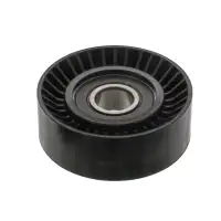 febi V-belt idler pulley for VOLVO S60, S80, XC90 2, 2.4D; FIAT Multipla, Doblo, Brava 1.6