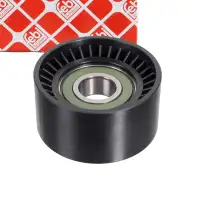 febi Idler Pulley for V-ribbed Belts for RENAULT Trafic 2, OPEL Vivaro A 1.9D, 2.0, VOLVO 1 1.9D