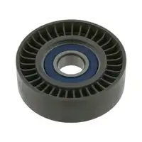 febi Idler Pulley for V-ribbed Belts for MERCEDES W168 W245 Vaneo 414 M166 M266 OM640/668