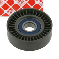 febi Idler Pulley for V-ribbed Belts for MERCEDES W168 W245 Vaneo 414 M166 M266 OM640/668
