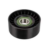 febi V-belt idler pulley for MERCEDES W202, W203, W204, W210 Sprinter OM611/12, OM646/47