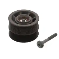 febi V-ribbed belt idler pulley for MERCEDES W211, S211, W463, W220 AMG M113 1132020419
