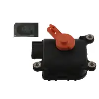 febi Umschaltventil Mischklappe f&uuml;r AUDI A3 8L Golf 4 Polo SEAT Leon Ibiza 2 SKODA Octavia