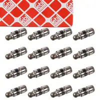 16x febi 32022 Ventilstößel für VW Golf 6 7 8 Passat B6 B7 B8 Touran Tiguan T5 1.6/2.0 TDI