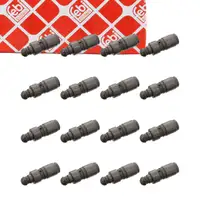 16x febi 08741 Ventilst&ouml;&szlig;el Hydrost&ouml;&szlig;el f&uuml;r BMW 3er E36 318is 318ti Z3 1.9i 140 PS M44