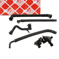 febi 101341 Entl&uuml;ftungssatz Kurbelgeh&auml;useentl&uuml;ftung f&uuml;r BMW E46 E39 E60 E61 E38 M52 M54