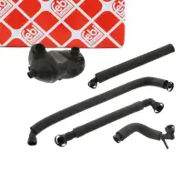 febi 47229 Entl&uuml;ftungssatz Kurbelgeh&auml;useentl&uuml;ftung f&uuml;r BMW E46 E39 E60 E61 M52 M54