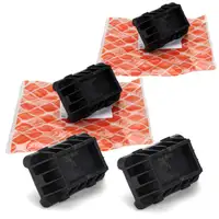 4x febi 45408 Aufnahme Wagenheber f&uuml;r BMW 5er E60 E61 X3 F25 X4 F26 51717065919