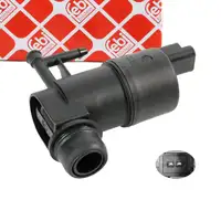 febi Waschwasserpumpe Monopumpe f&uuml;r NISSAN Micra 4 Navara NP300 Qashqai 2 SUV 28920EB300