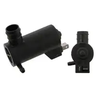 febi 26651 Waschwasserpumpe Monopumpe f&uuml;r PEUGEOT 205 309 405 1 2 CITROEN AX C15 6434.66