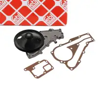 febi 09024 Wasserpumpe WaPu mit Dichtung f&uuml;r RENAULT Clio 1 19 1 + 2 1.1-1.4i OHNE Klima